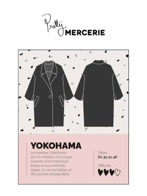 Patron manteau Yokohama Pretty Mercerie